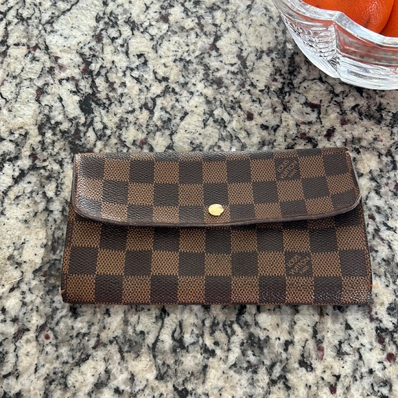 Louis Vuitton Damier Ebene Long snap wallet - Picture 2 of 16